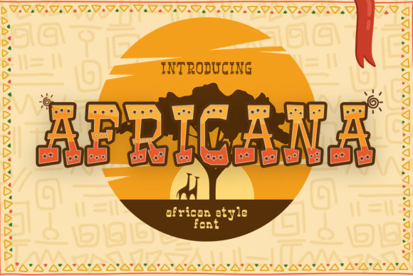Africana Typeface: A Display Font with Editorial Warmth