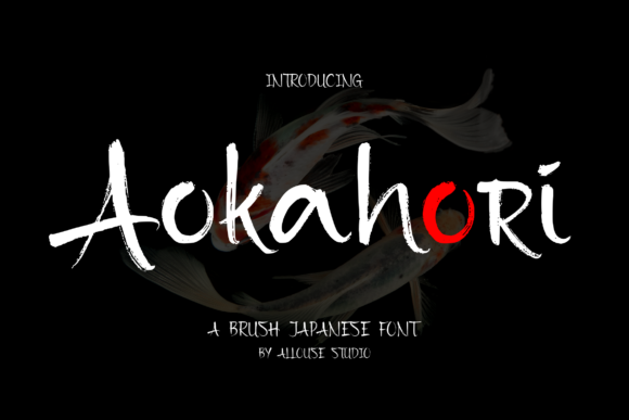 Aokahori: A Display Font With Genuine Creative Muscle