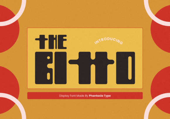 Bitto: A Display Font for Editorial Mood and Identity