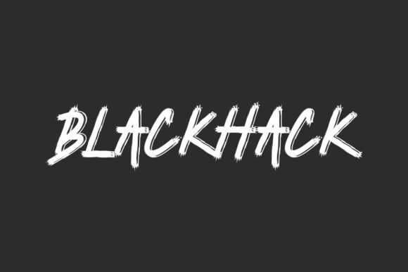 Blackhack Font: Bold Display Typeface for Memorable Branding