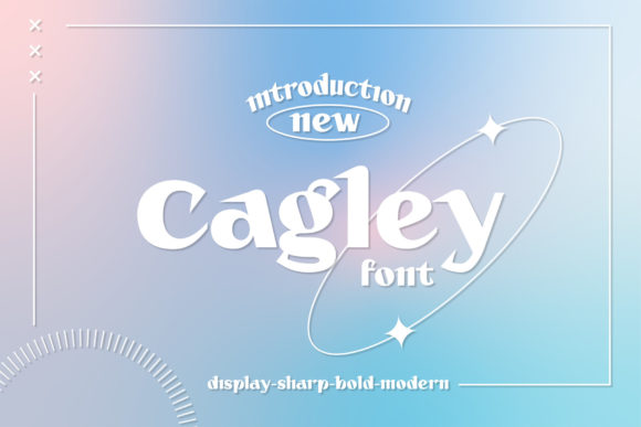 Cagley: A Friendly Display Font for Standout Branding