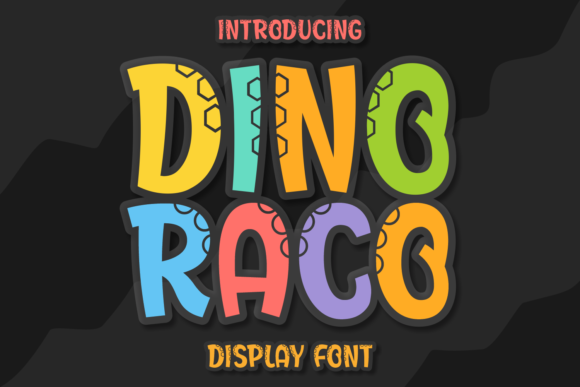 Dino Raco: A Playful Display Font That Brings Handmade Products to Life
