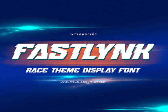 Fastlynk: A Bold Display Font for Confident Editorial Voices
