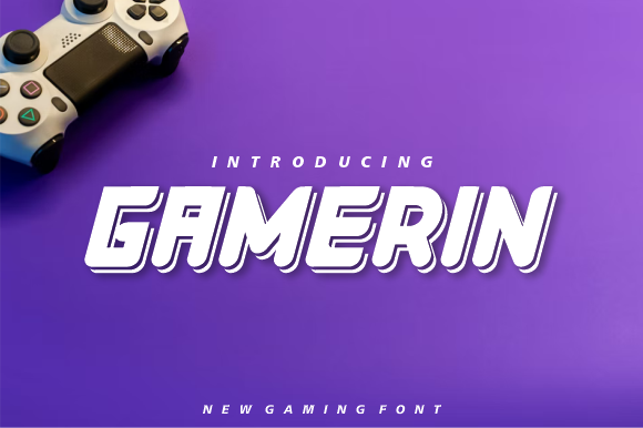Gamerin: A Bold Font for Standout Branding Projects