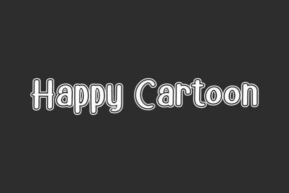 Happy Cartoon: A Playful Display Font for Editorial Design
