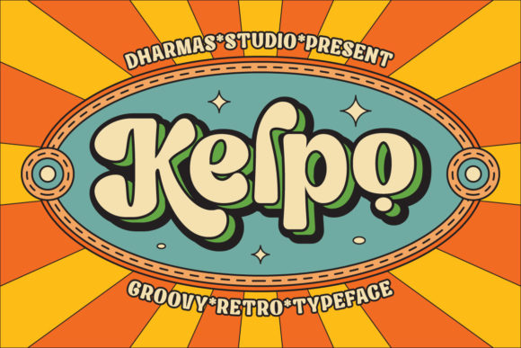 Kelpo: A Display Font That Makes Small Brands Shine