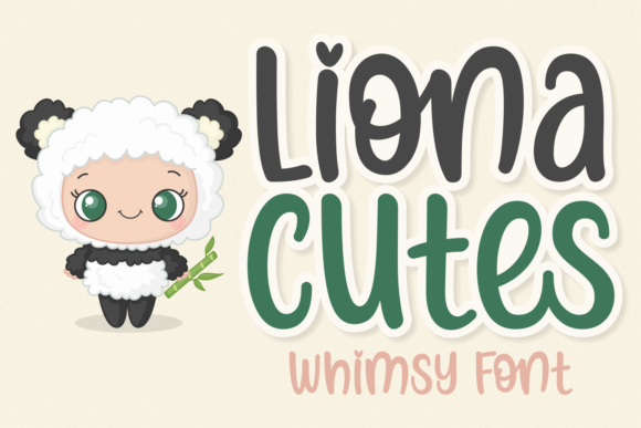 Liona Cutes: The Whimsical Display Font for Brand Charm