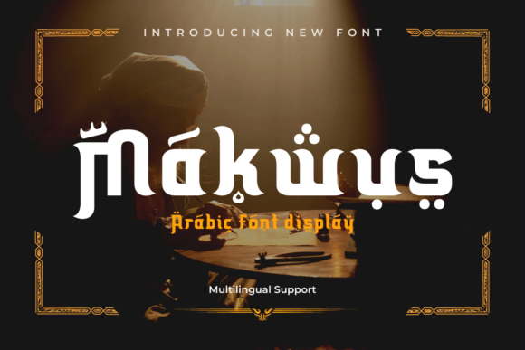 Makwus Font: A Bold Display Typeface for Makers