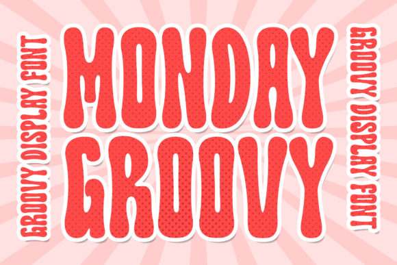 Monday Groovy: A Groovy Display Font for Handmade Sellers