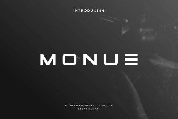 Monue: A Modern Bold Font for Branding
