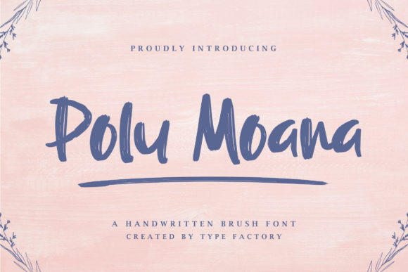 Polu Moana: A Playful Display Font for Summer-Ready Web Design