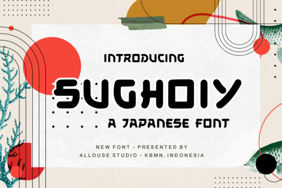 Sughoiy: A Japanese-Inspired Display Font with Mystic Charm
